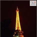 Eiffel Tower shine in the night
